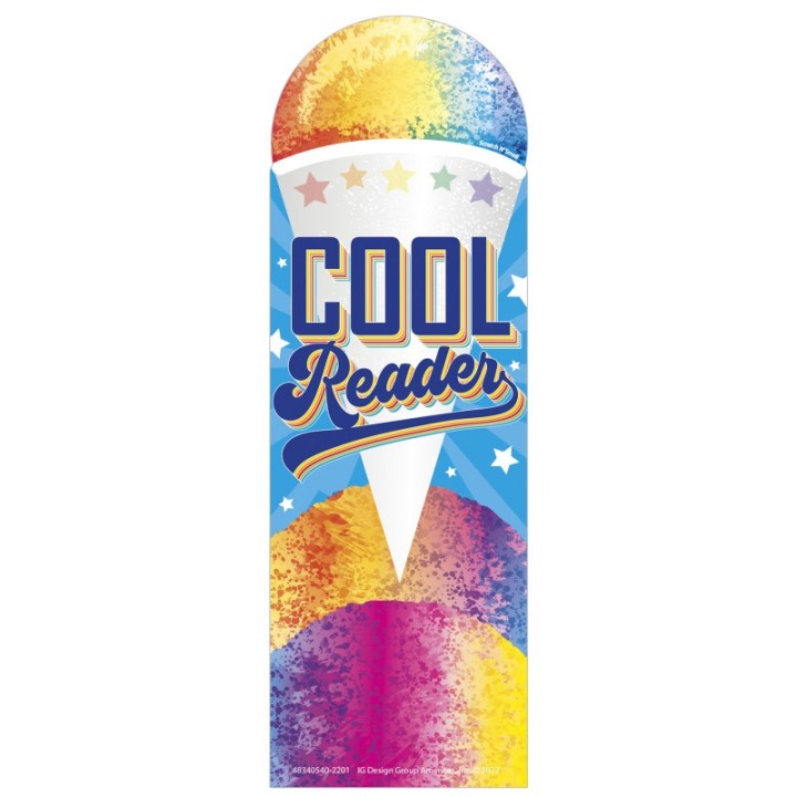 Eureka® Cool Reader Snow Cone Scented Bookmarks, Pack of 24