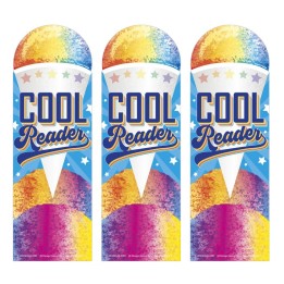 Eureka® Cool Reader Snow Cone Scented Bookmarks, 24 Per Pack, 3 Packs