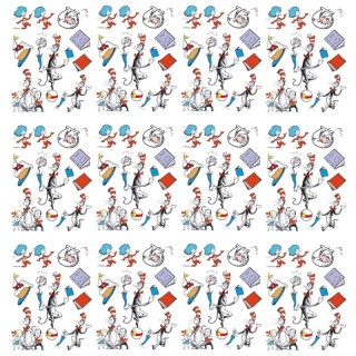 Eureka® Cat in the Hat™ Characters Window Clings, 12 Sheets