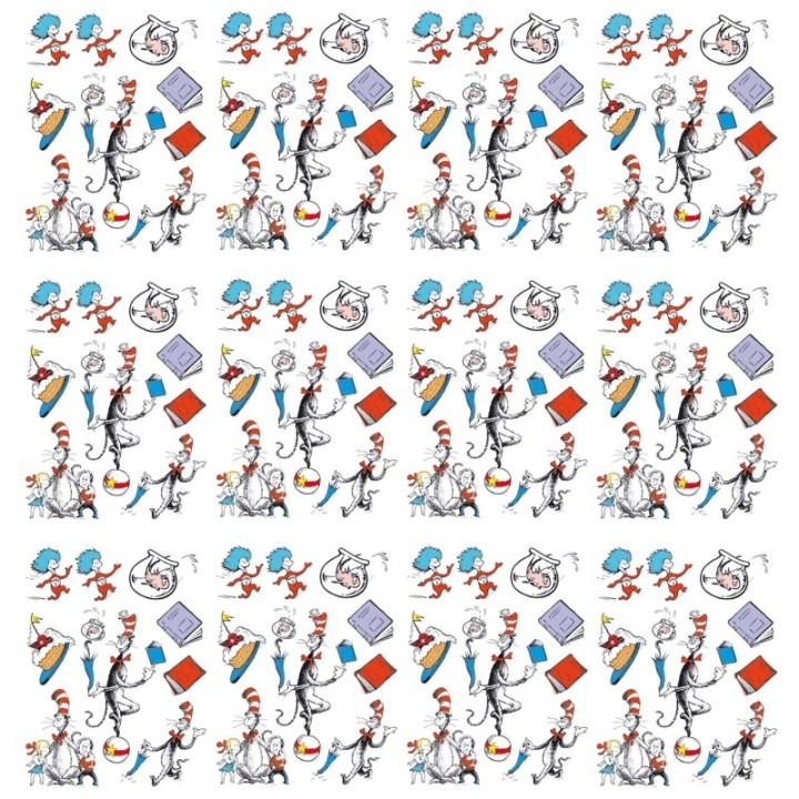 Eureka® Cat in the Hat™ Characters Window Clings, 12 Sheets