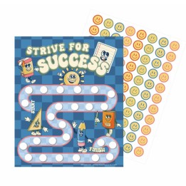 Eureka® S'Cool Era Mini Reward Chart with Stickers, Pack of 36