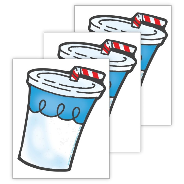 Eureka® Fast Food Paper Cut-Outs, 36 Per Pack, 3 Packs