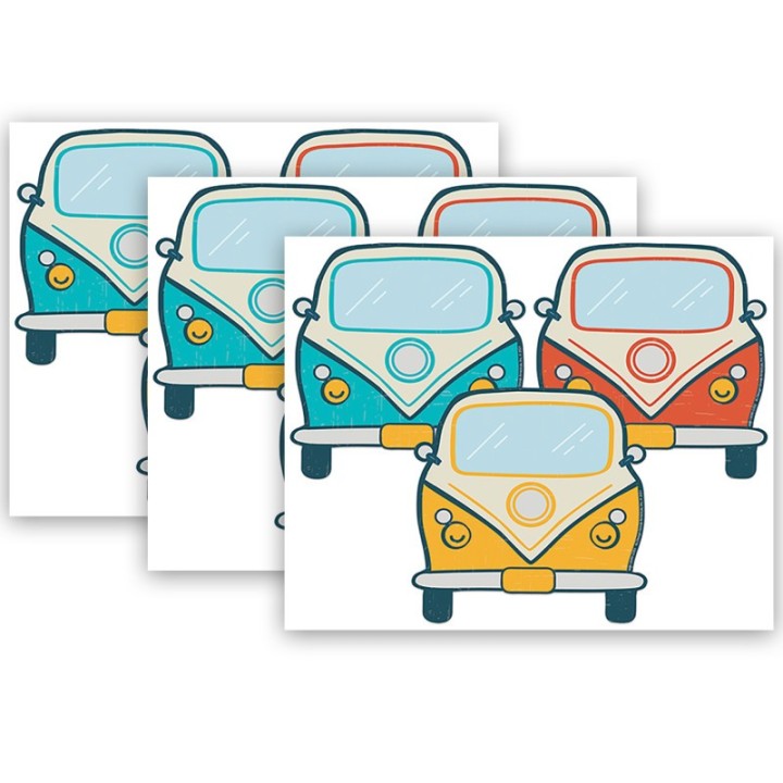 Eureka® Adventurer Paper Cut-Outs, 36 Per Pack, 3 Packs