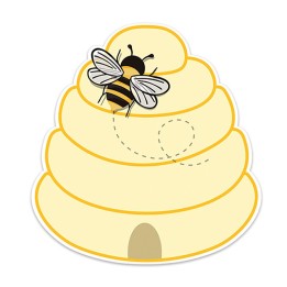 Eureka® The Hive Beehive Paper Cut-Outs, Pack of 36