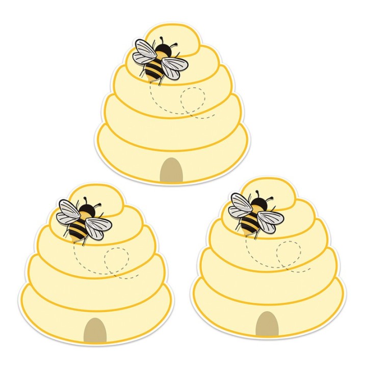 Eureka® The Hive Beehive Paper Cut-Outs, 36 Per Pack, 3 Packs