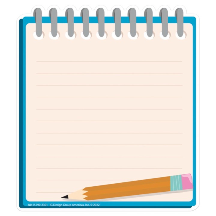 Eureka® Notebook Paper Cut-Outs, Pack of 36