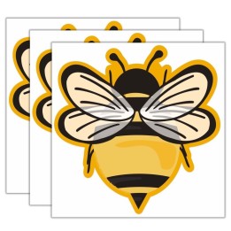 Eureka® Bees Paper Cut-Outs, 36 Per Pack, 3 Packs