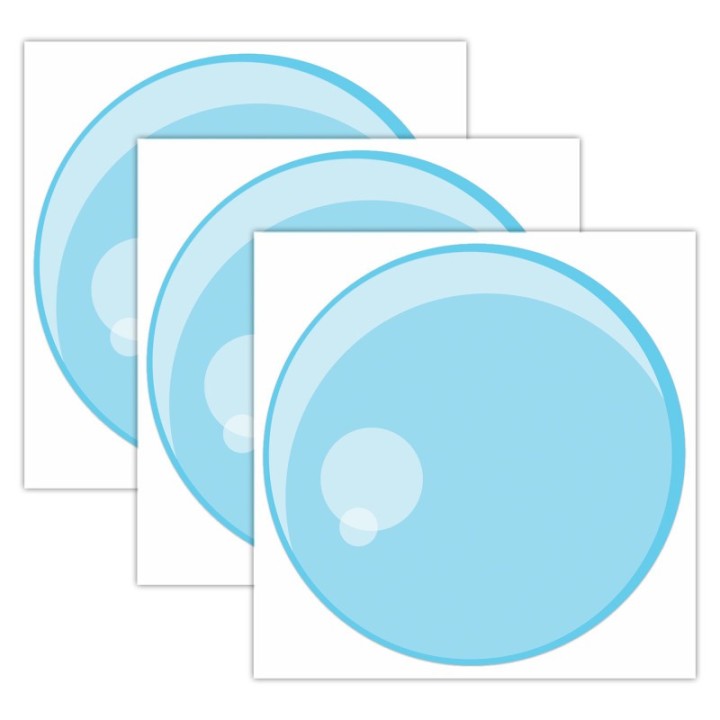 Eureka® Seas the Day Bubbles Paper Cut-Outs, 36 Per Pack, 3 Packs