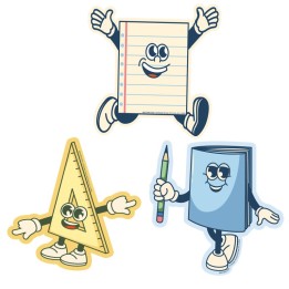 Eureka® S'Cool Era Paper Cut-Outs, Pack of 36