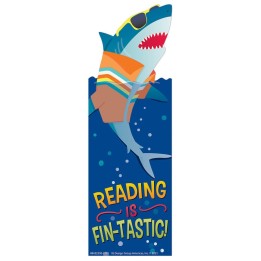 Eureka® Shark Reading is Fin-Tastic Bookmarks, Pack of 36