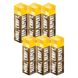 Eureka® Minecraft Bookmark, 36 Per Pack, 6 Packs