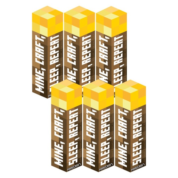 Eureka® Minecraft Bookmark, 36 Per Pack, 6 Packs