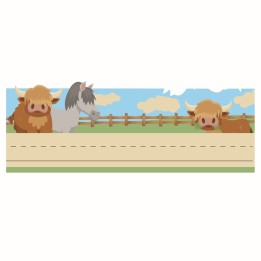 Eureka® Wild Wild Classroom Tented Name Plate, 9-5/8" x 6-1/2", Pack of 36