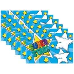 Eureka® Super Star Recognition Award, 36 Per Pack, 6 Packs