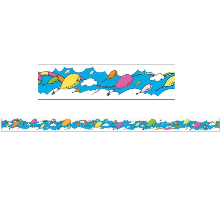 Eureka® Dr. Seuss™ Oh the Places Balloons Deco Trim®, 37 Feet