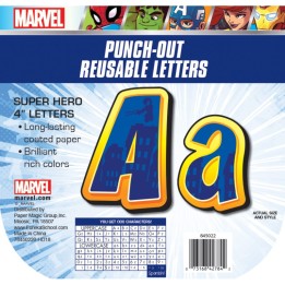 Eureka® Marvel™ Super Hero Adventure Deco Letters, 223 Characters
