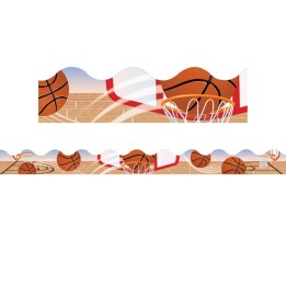 Eureka® Basketball Deco Trim®, 37 Feet